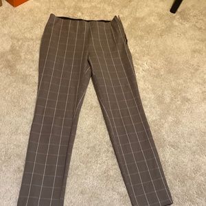 mid rise brown slacks